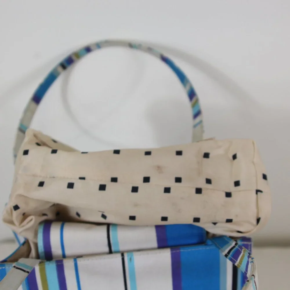 Kate Spade New York Striped‎ Small Tote Bag – Early 2000s-Y2K